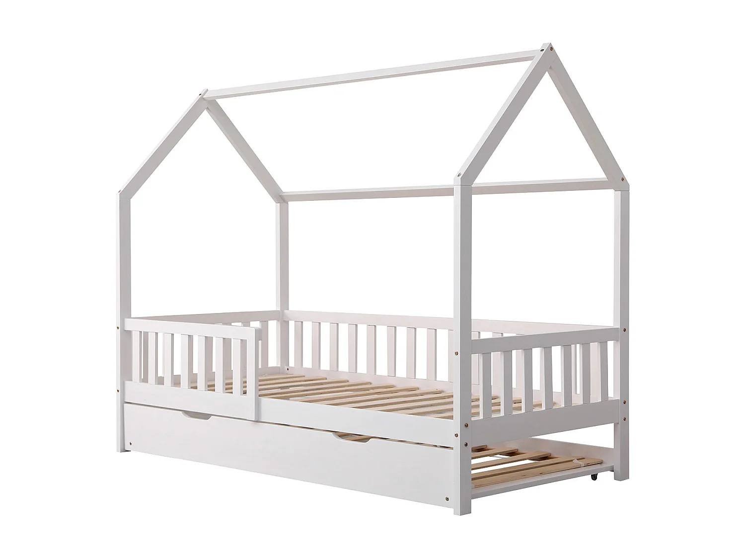 Letto per bambini 190x90cm bianco MARCEAU