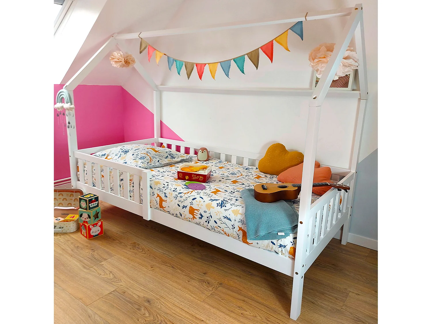 Kinderbed 190x90cm wit MARCEAU