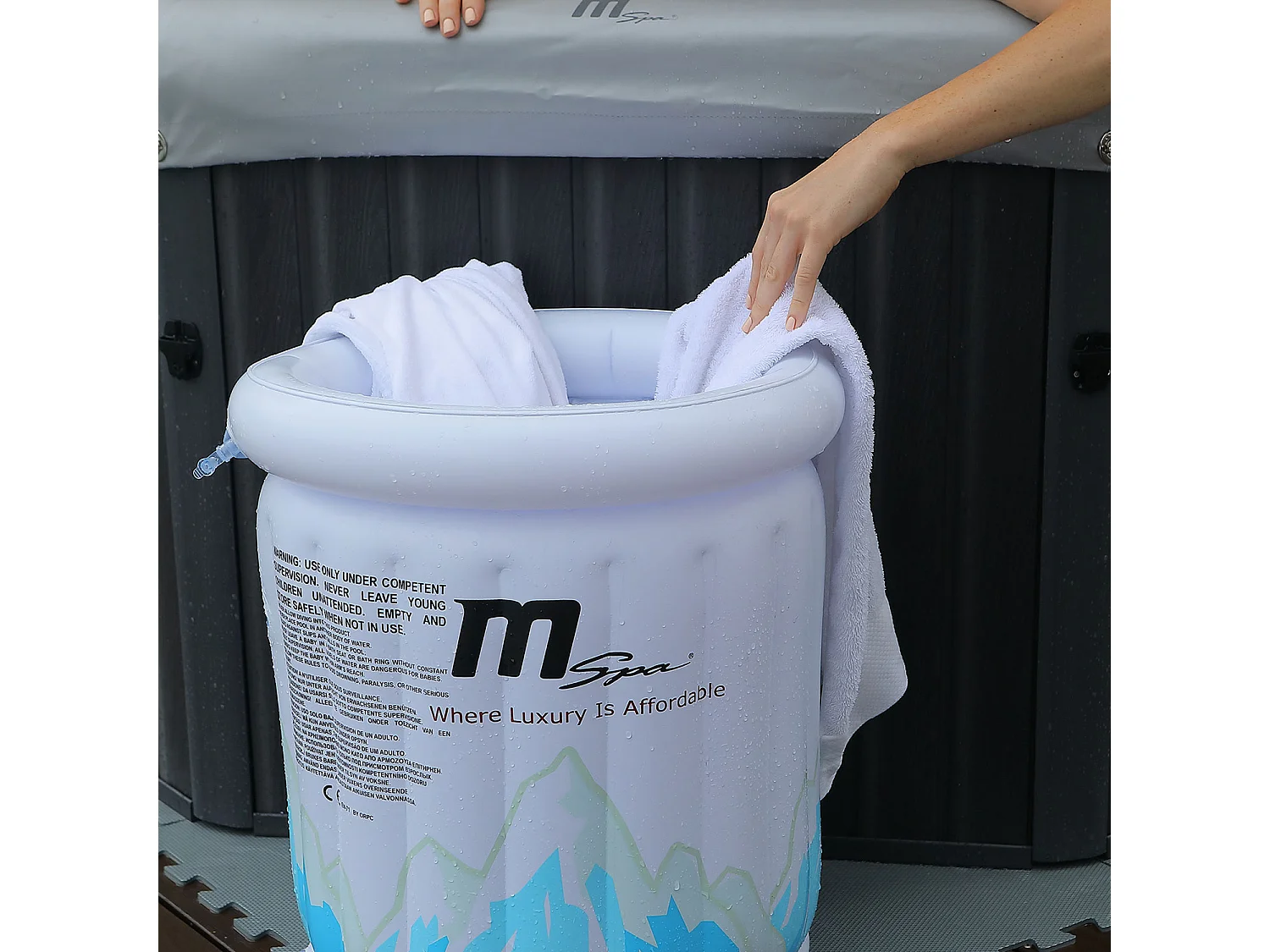 Opblaasbare koeler voor Mspa opblaasbare spa