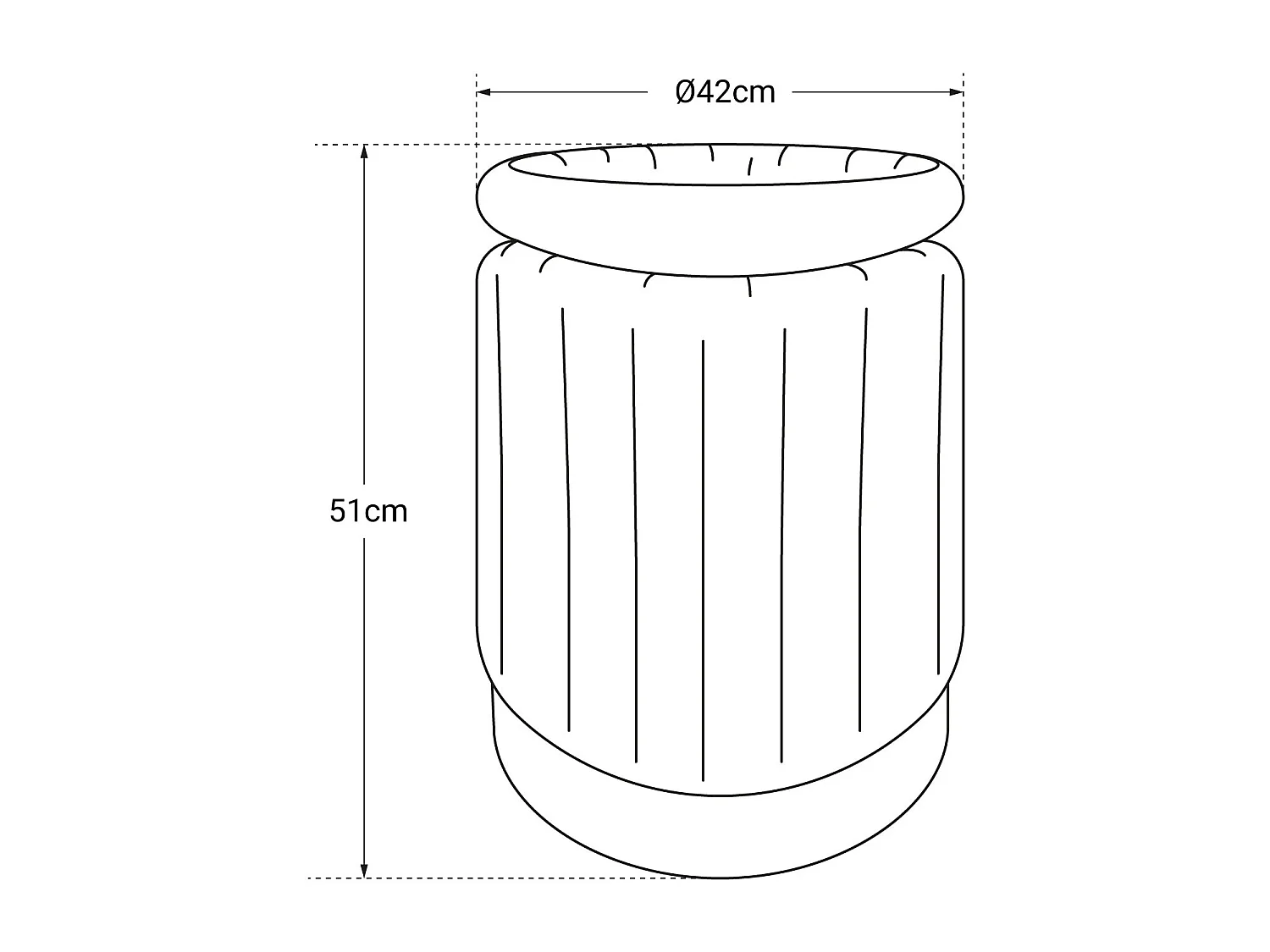 Opblaasbare koeler voor Mspa opblaasbare spa