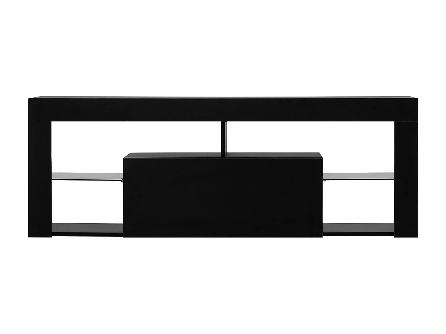 TV-meubel 140cm zwart met LED DARYL