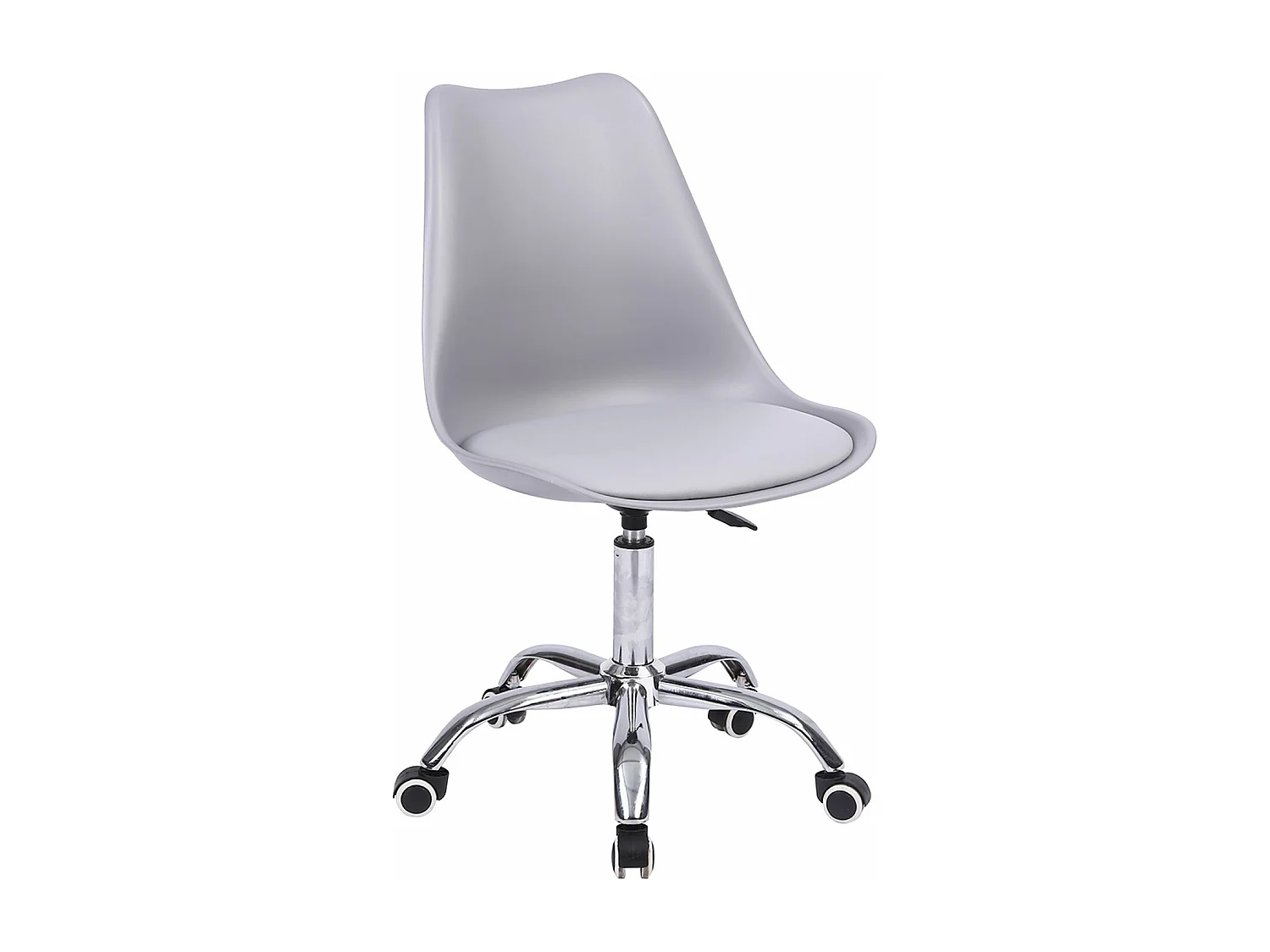 Sedia da ufficio regolabile in altezza ANNE grigio