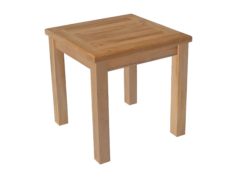 Tavolino quadrato in teak 45cm JAVA