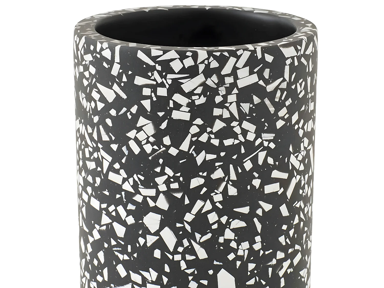 Porte brosse à dents en polyrésine TERRAZZO