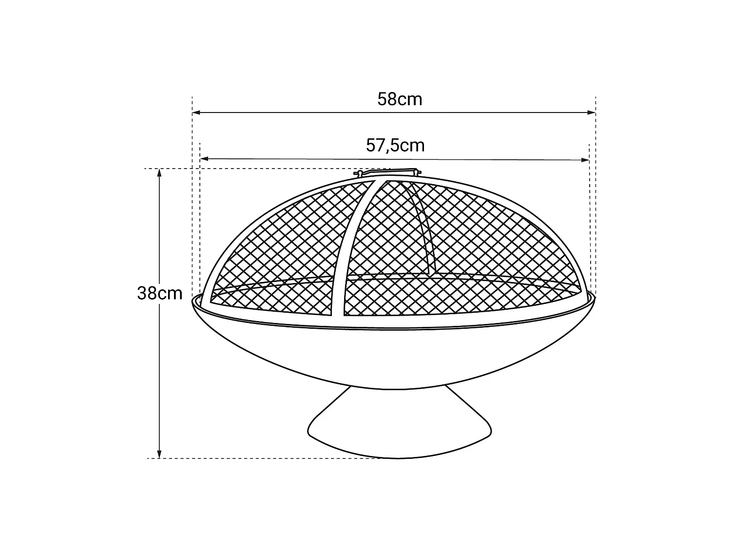 Brasero fonte JUNTO - COOK'IN GARDEN