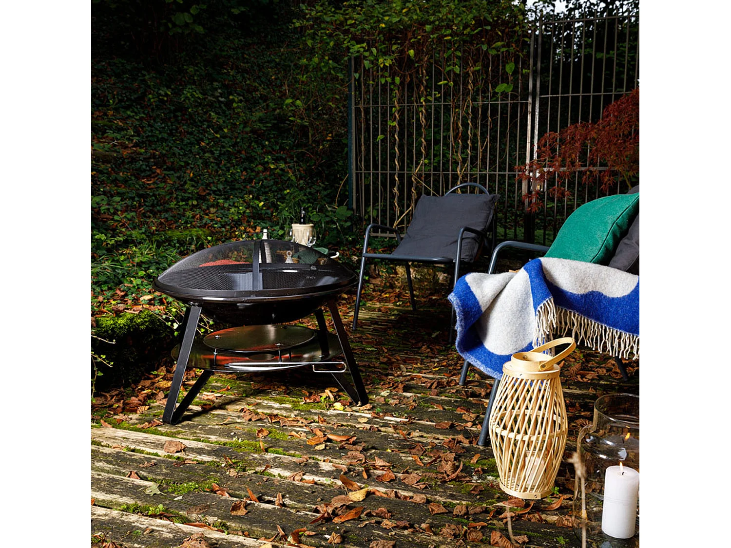 Brasero aus Stahl 70cm