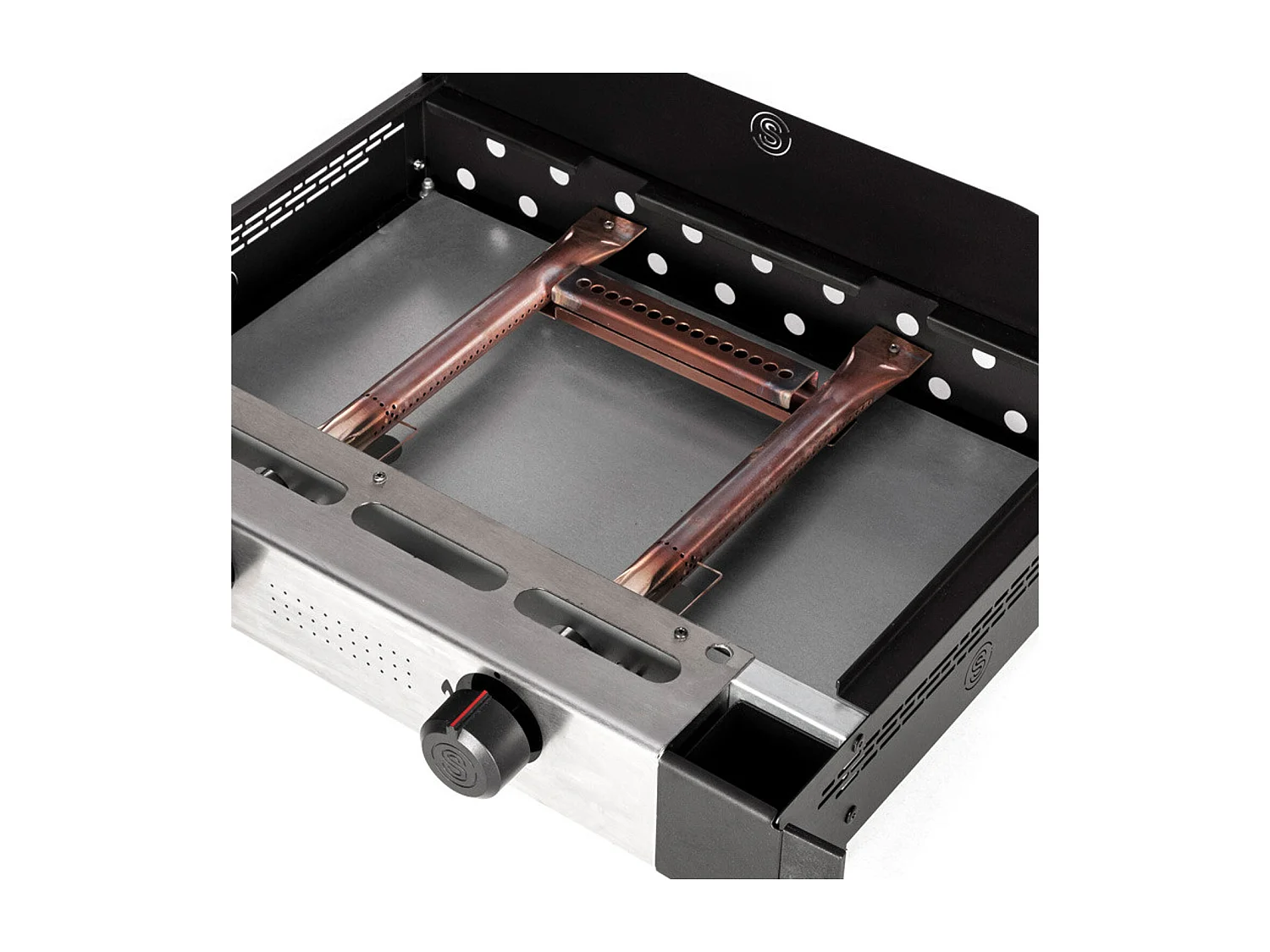 Bakplaat op gas SOLIA 200 2 pits 4,25kW