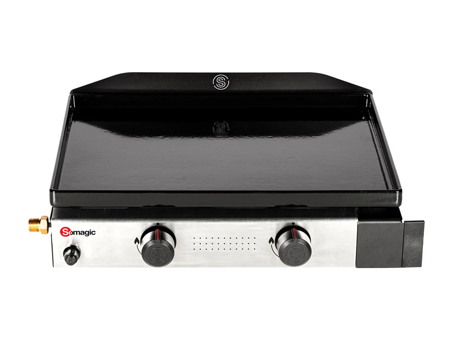 Plancha au gaz SOLIA 200 2 brûleurs 4,25kW - SOMAGIC