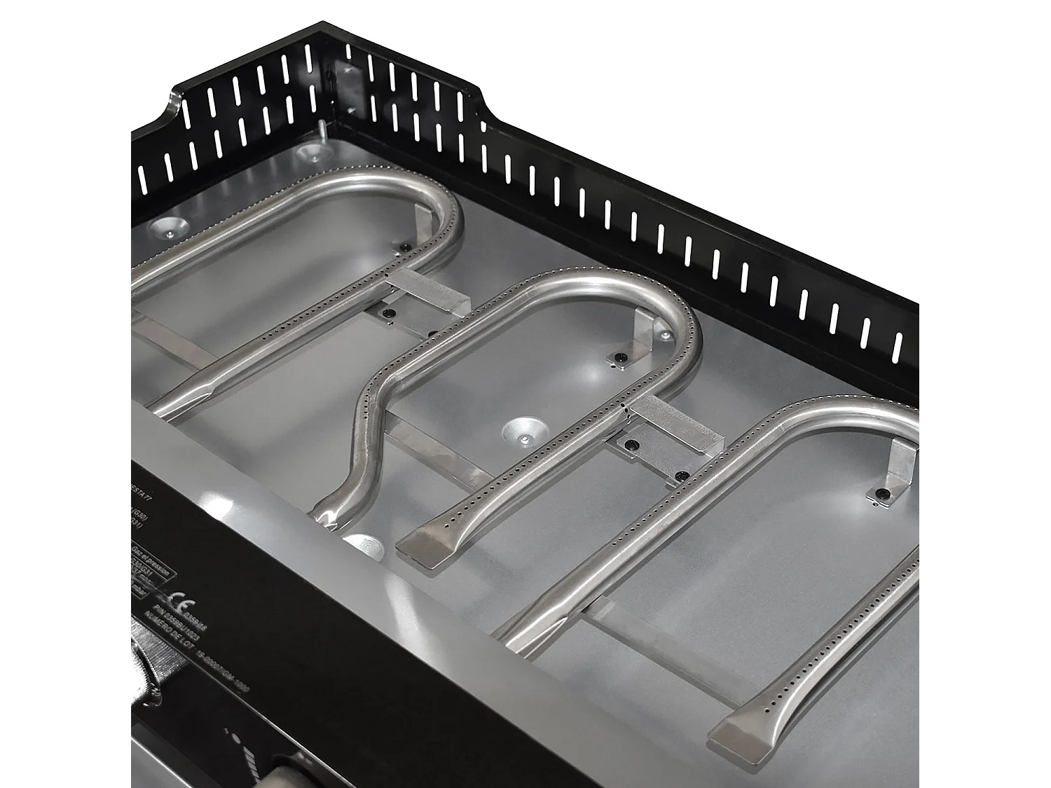 Gietijzeren gas bakplaat FINESTA - 3 pits