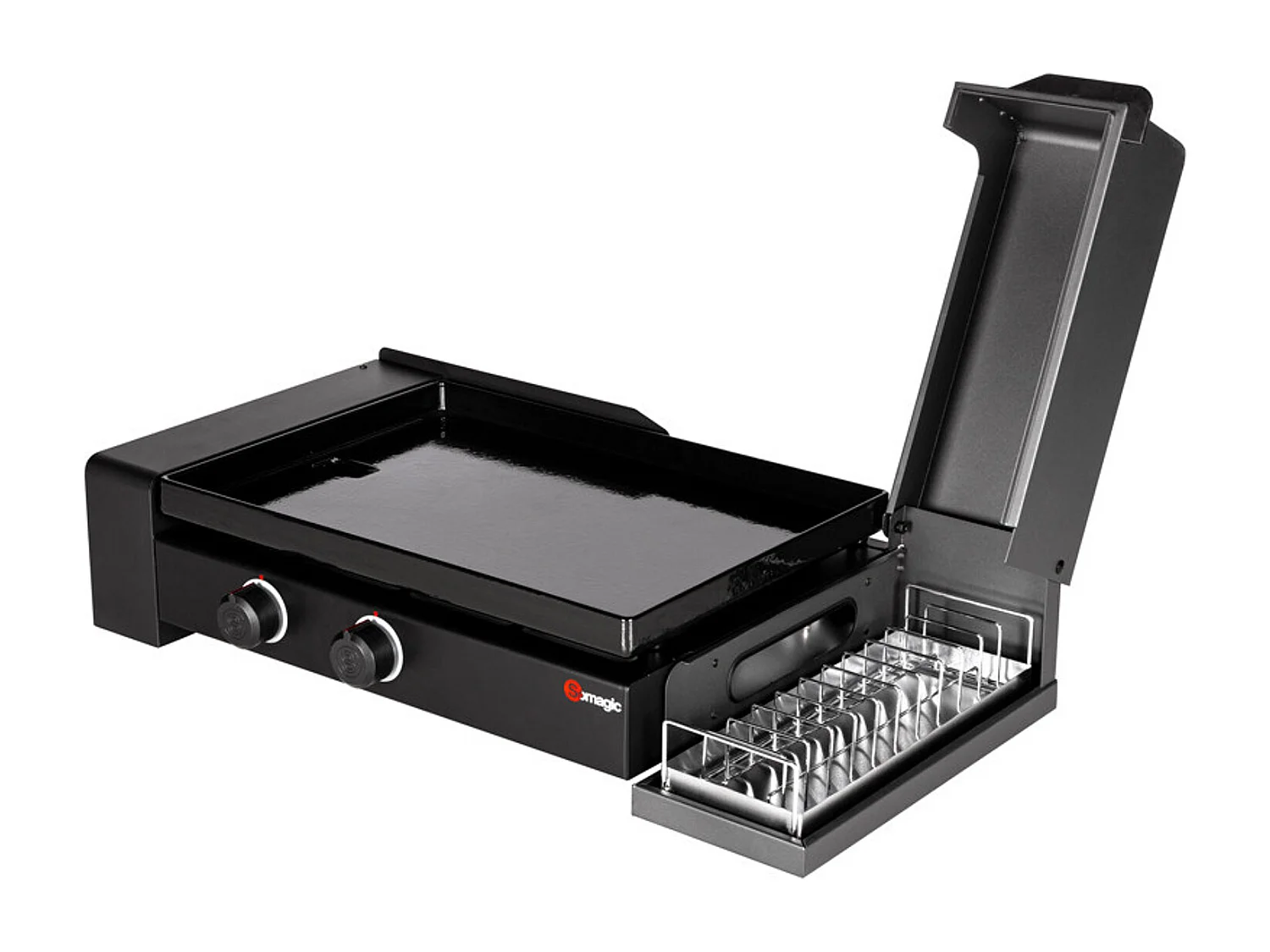 Griglia a gas speciale per hamburger - 5,6kW - SOMAGIC