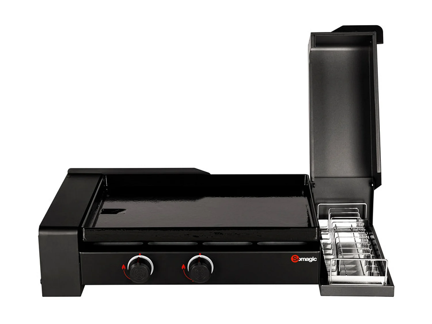 Griglia a gas speciale per hamburger - 5,6kW - SOMAGIC