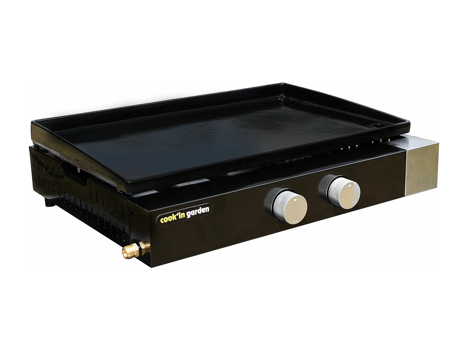 Plancha au gaz FINESTA 2B - 2 brûleurs 5kW - COOK'IN GARDEN