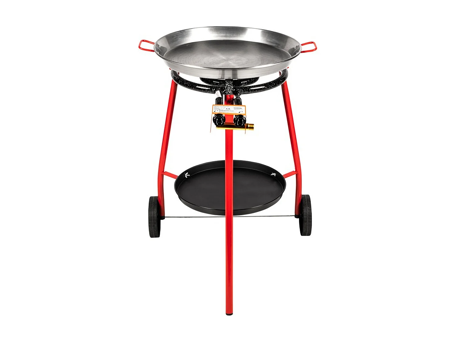 VALENCIA gas paellera op wagen - 11,4kW