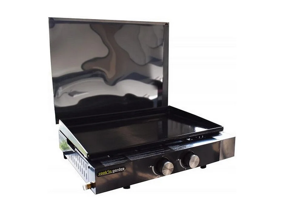 Plancha gaz en fonte FINESTA - 2 brûleurs - COOK'IN GARDEN