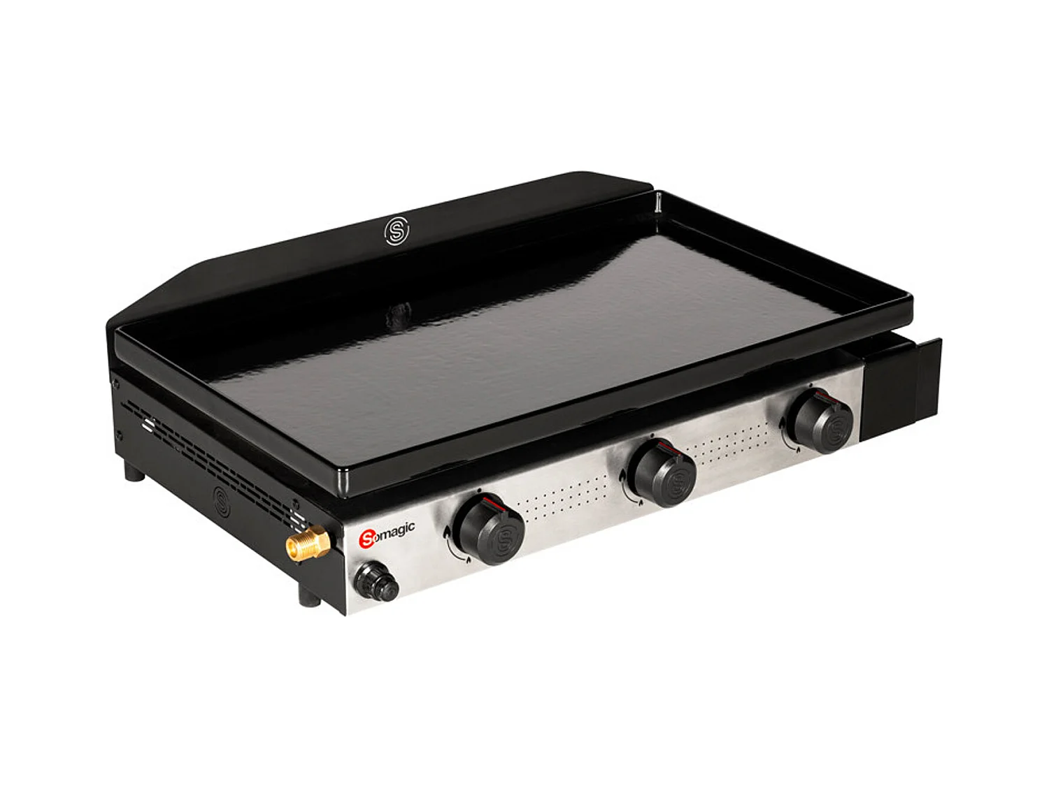 Bakplaat op gas SOLIA 300 3 branders 6,45kW