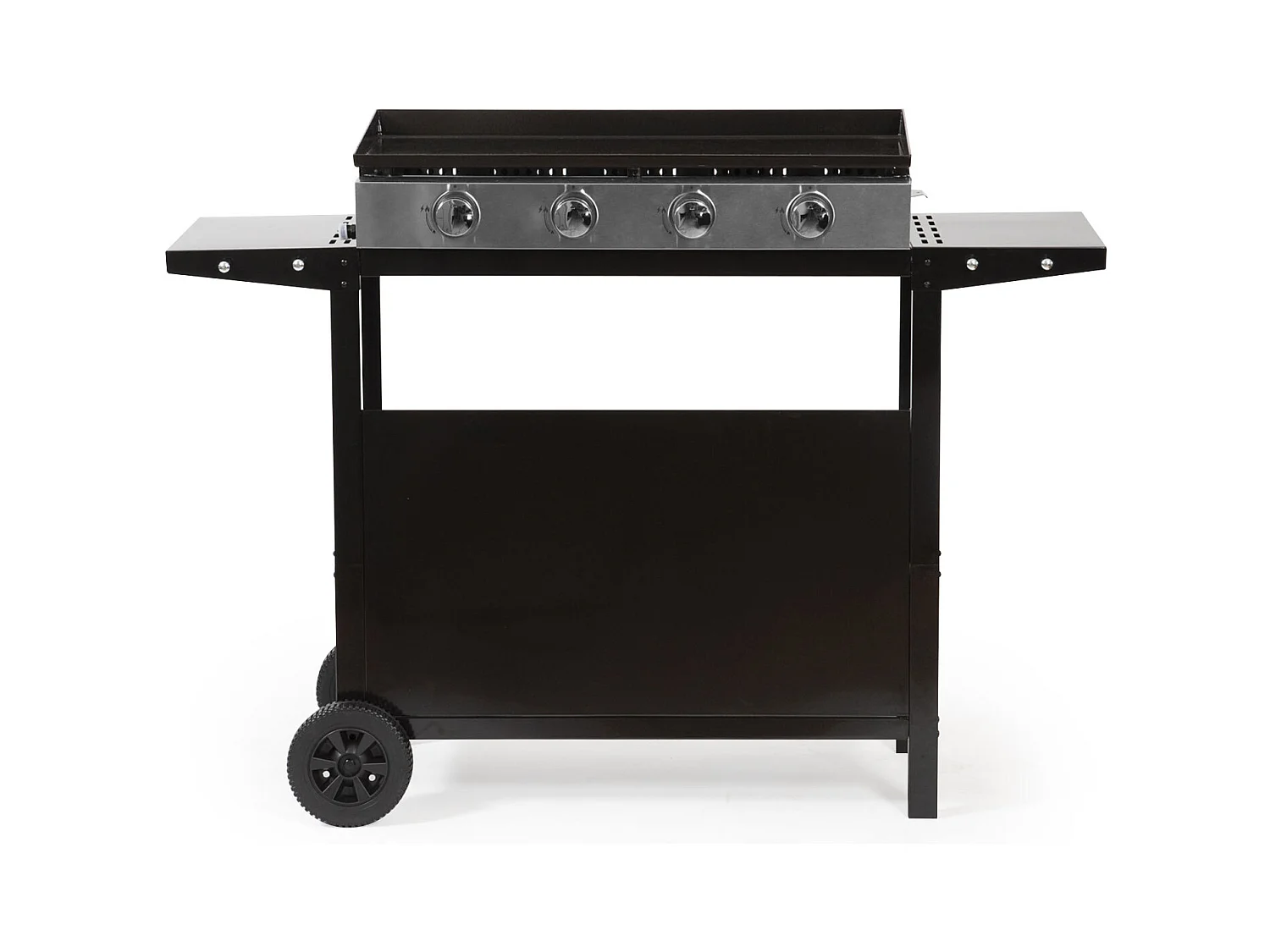 Chapa de gás MÉRIDA 4 queimadores + carrinho