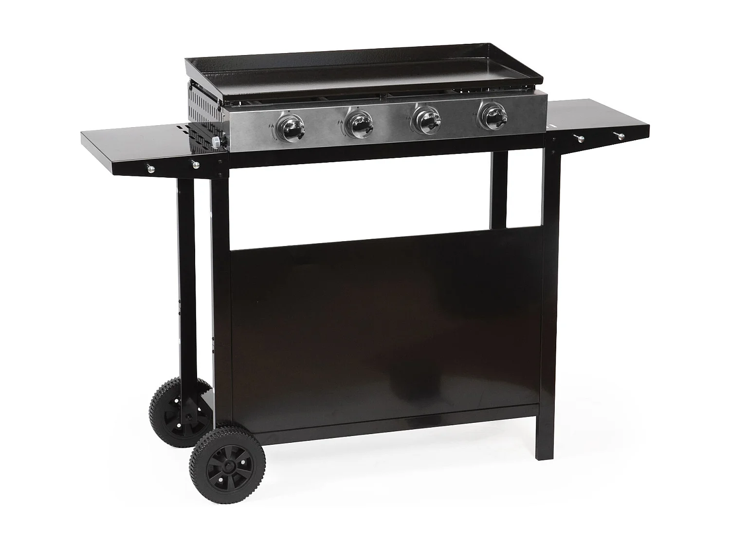 Chapa de gás MÉRIDA 4 queimadores + carrinho