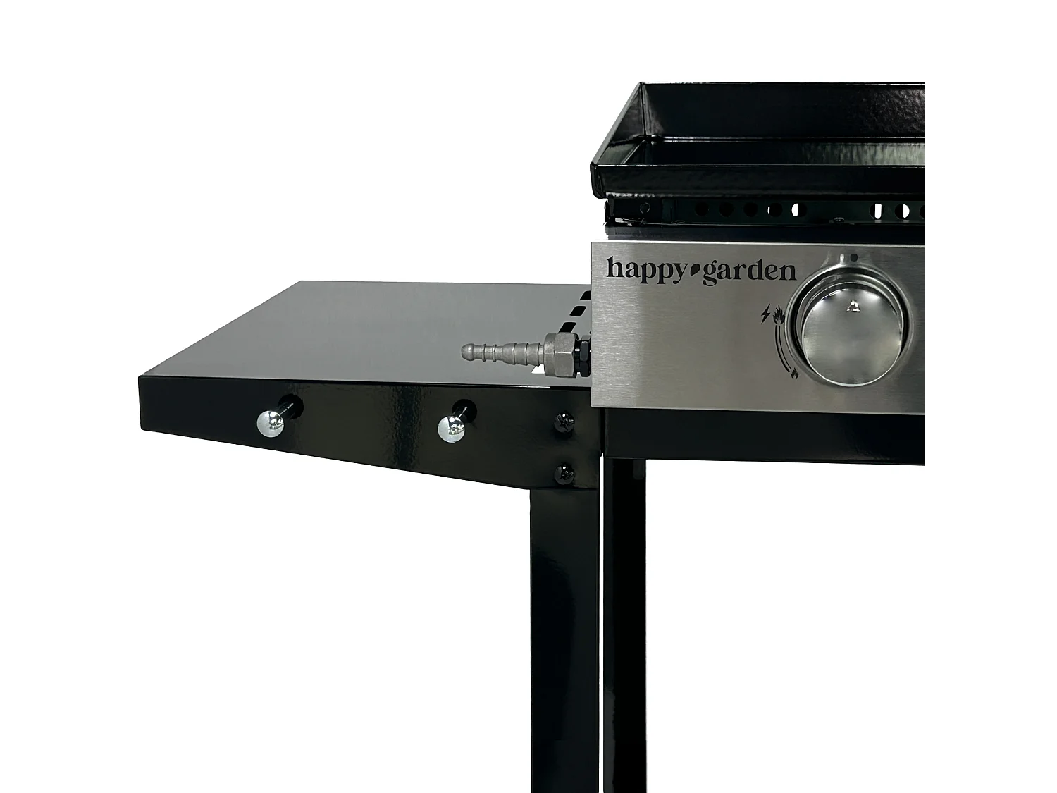 Plancha au gaz MÉRIDA 4 brûleurs + chariot - HAPPY GARDEN