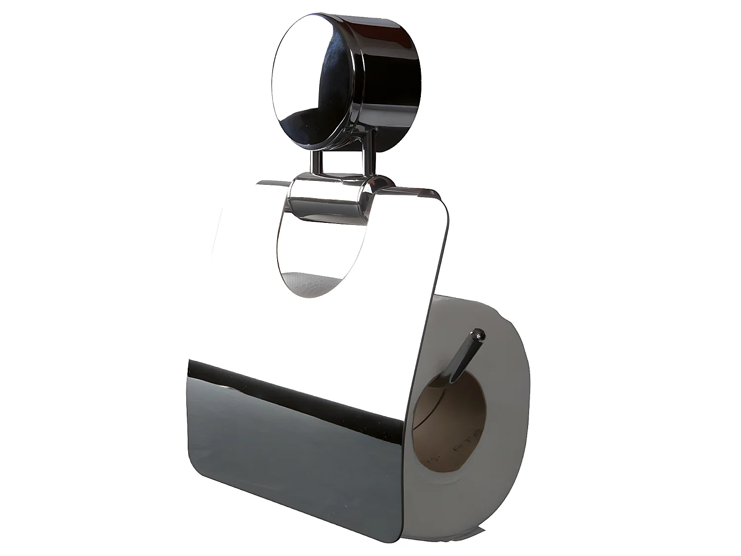 porte papier toilette mural en métal inox ixis