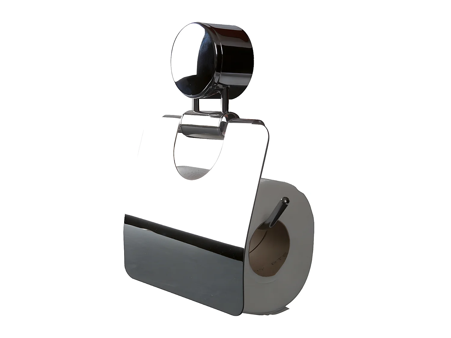 porte papier toilette mural en métal inox ixis