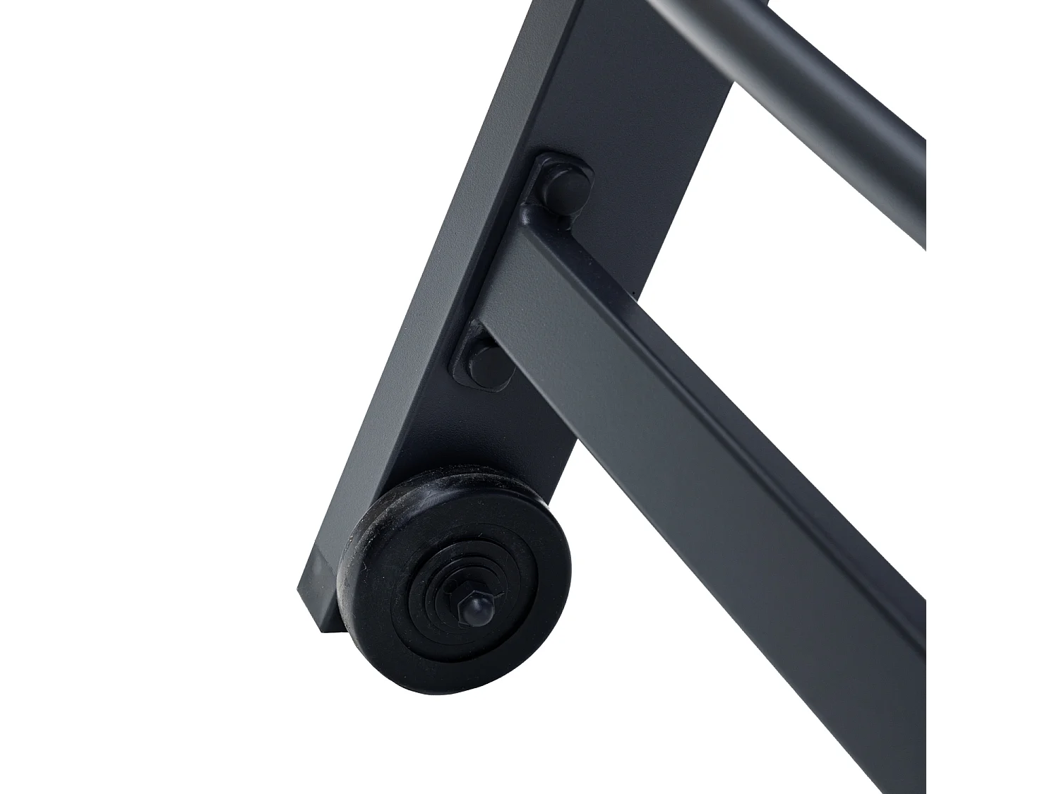 Sonnenliege BARBADOS aus blaugrauem Textilene - Aluminium anthrazit