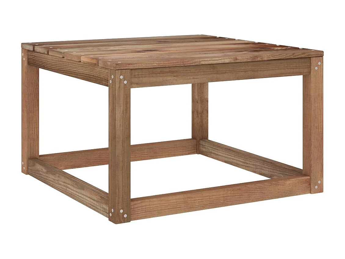 Salon de jardin 6 pcs avec coussins vert BE23767