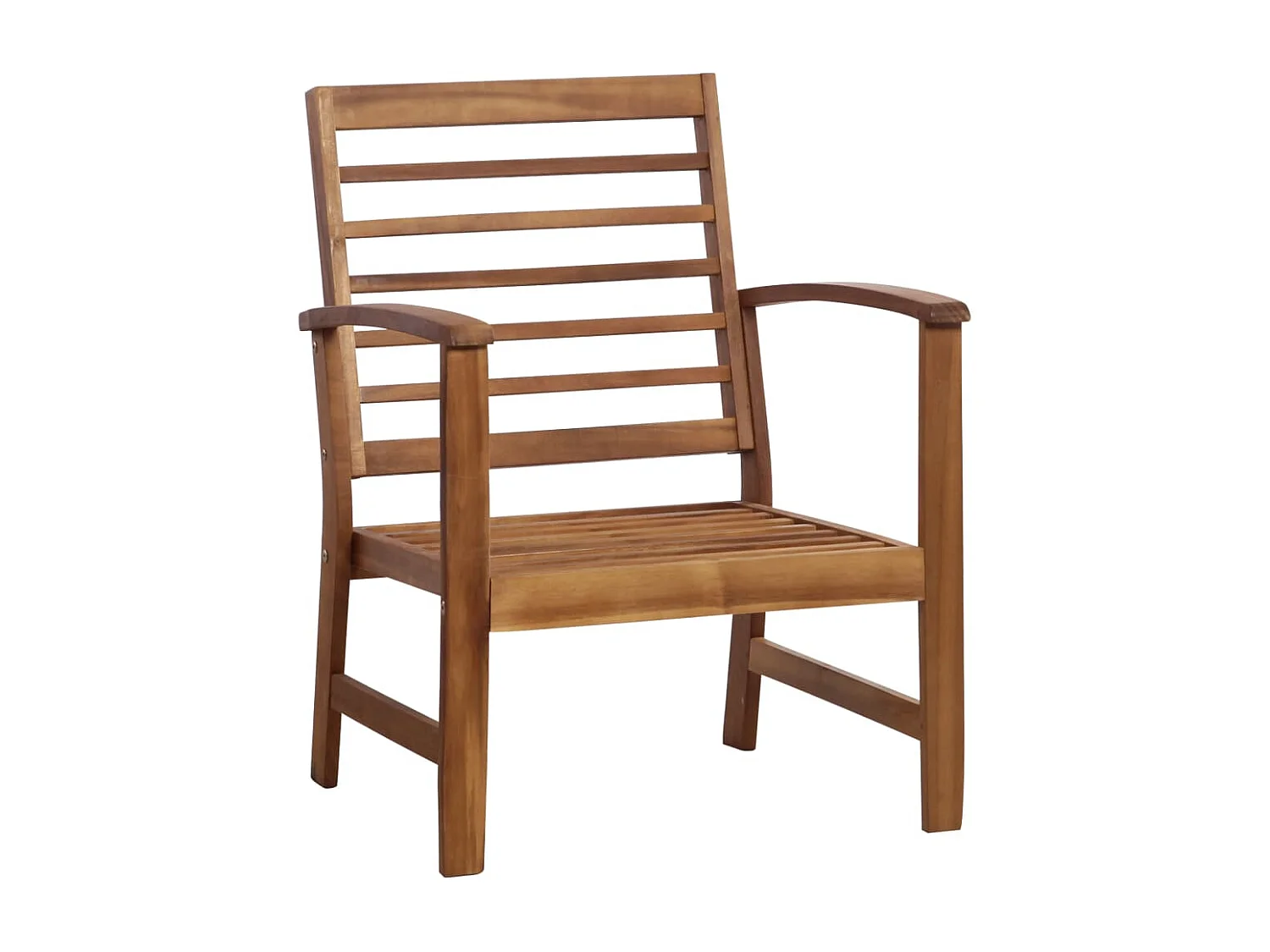 4-tlg.Garten-Sitzgruppe: Sofa + Tisch | Garten-Lounge-Set Massivholz Akazie -GKD782664