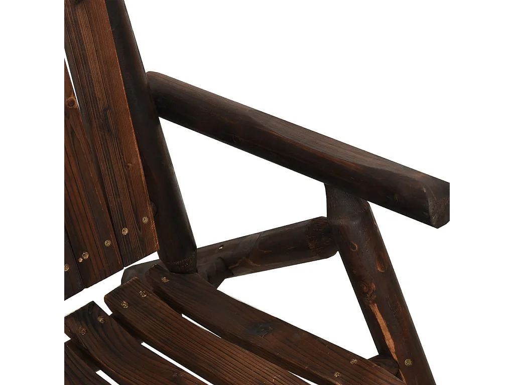 Salon de jardin 3 pcs bois massif d'épicéa BE69274