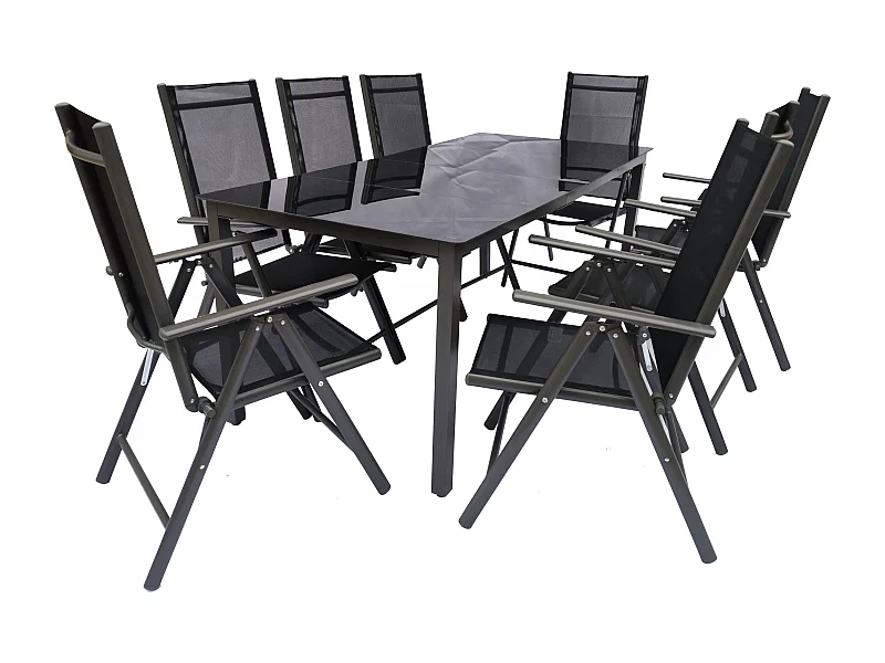 Garden furniture set Miami Anthracite See Selection