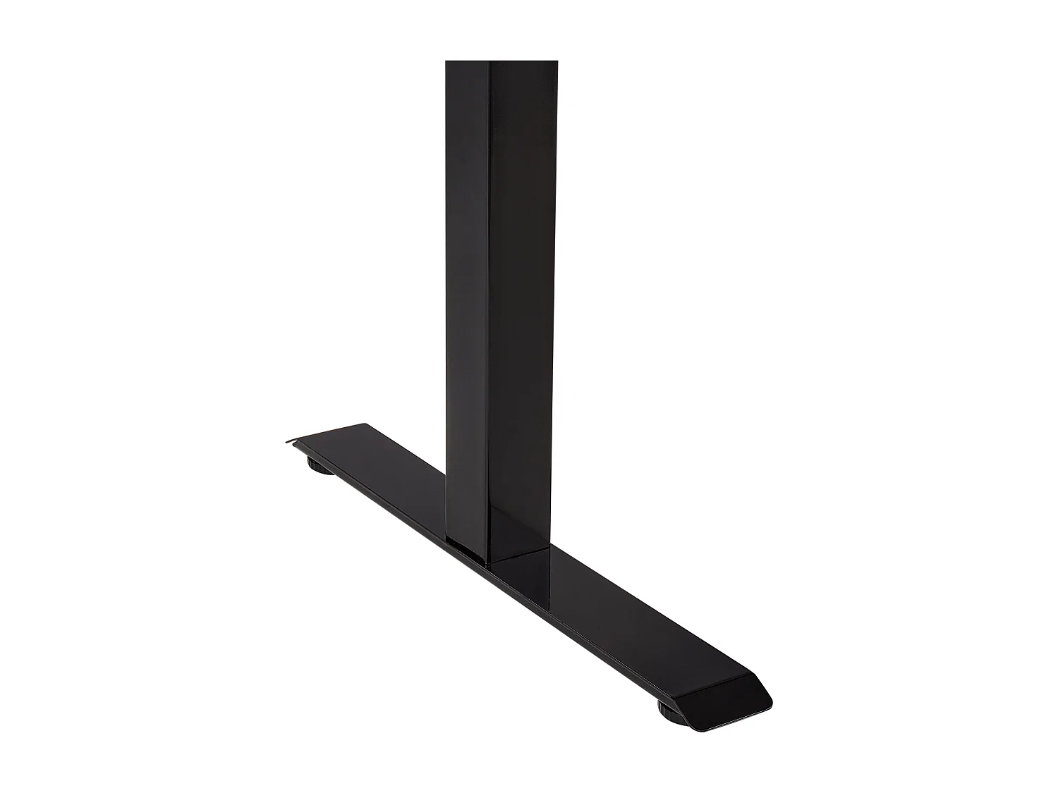 Scrivania regolabile elettricamente bianco e nero 180 x 80 cm DESTINES