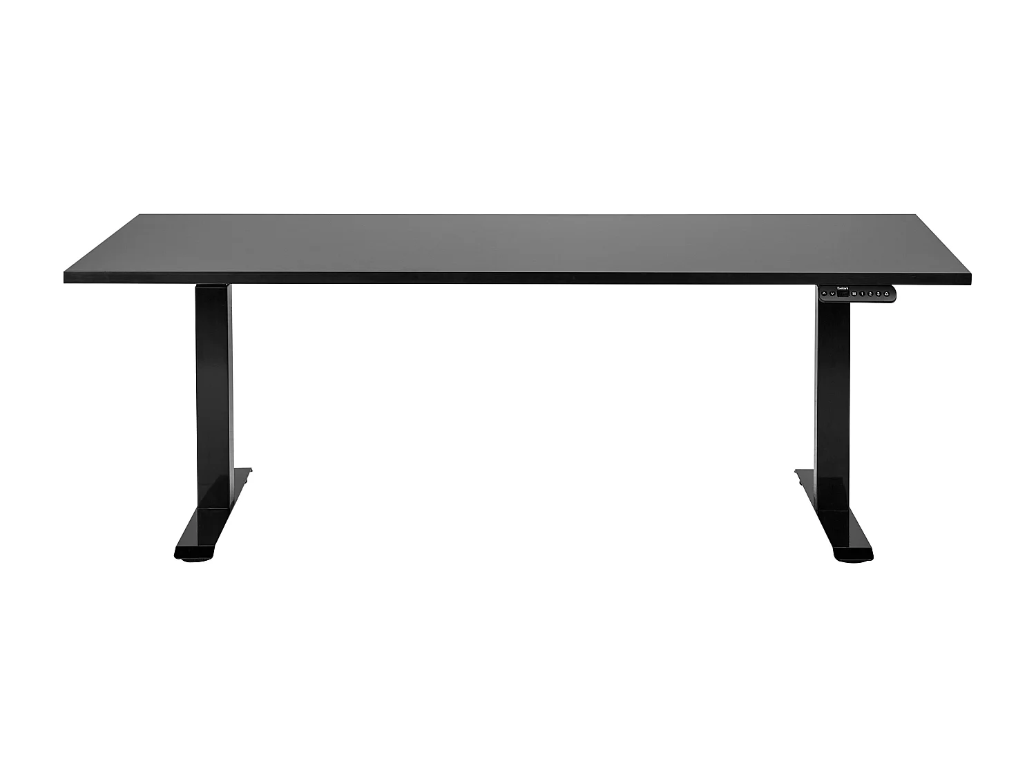 Bureau elektrisch verstelbaar zwart 180 x 80 cm DESTINES