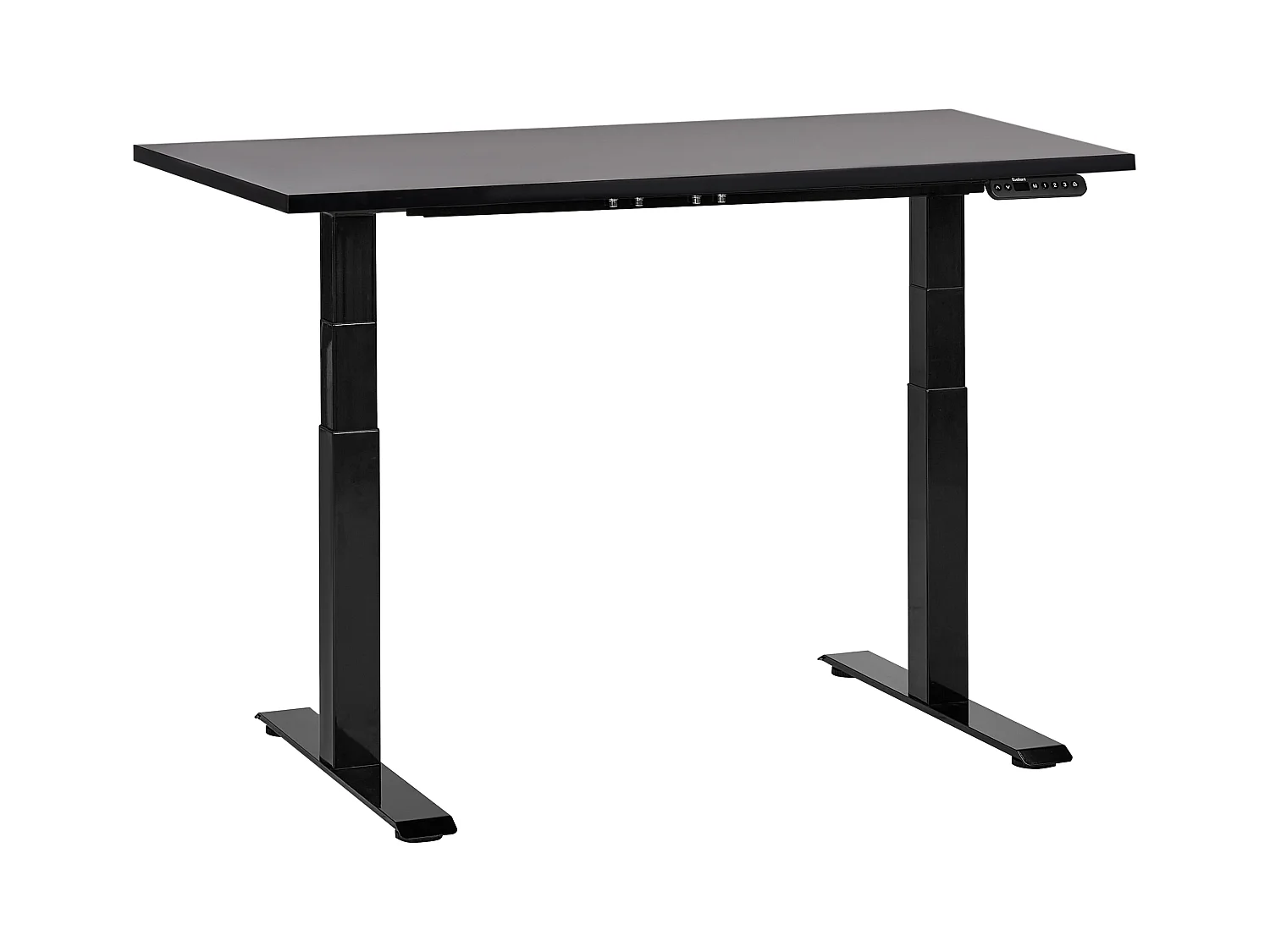Bureau réglable en hauteur électriquement DESTINES Noir 120 cm 72 cm