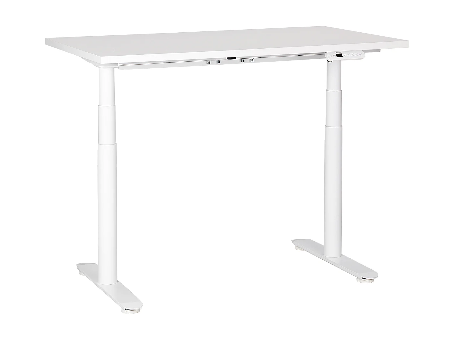 Scrivania regolabile elettricamente bianco 120 x 72 cm DESTINAS