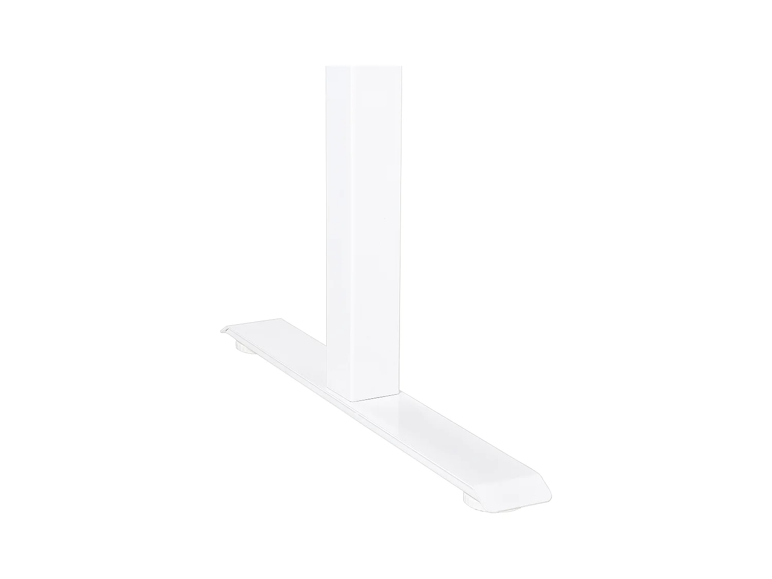 Elektrisch höhenverstellbarer Schreibtisch USB braun/weiß 160x72 cm DESTINES