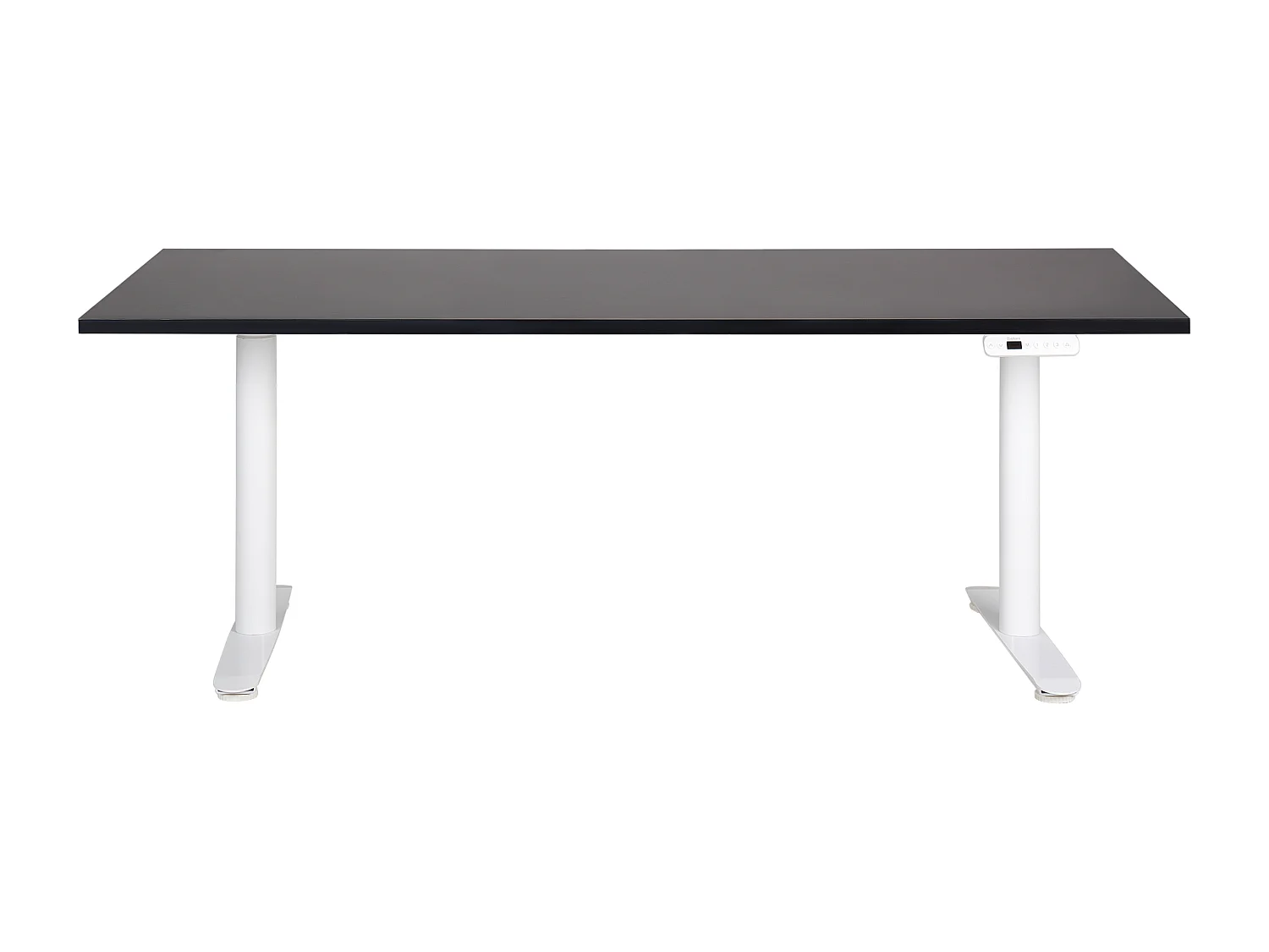 Bureau réglable en hauteur électriquement DESTINAS Noir/blanc 180 cm 80 cm