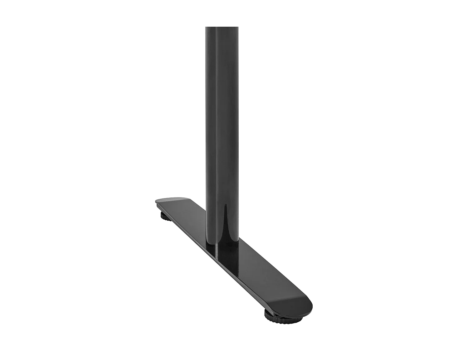 Höhenverstellbarer Schreibtisch mit Kurbel braun/schwarz 160x72 cm DESTINAS