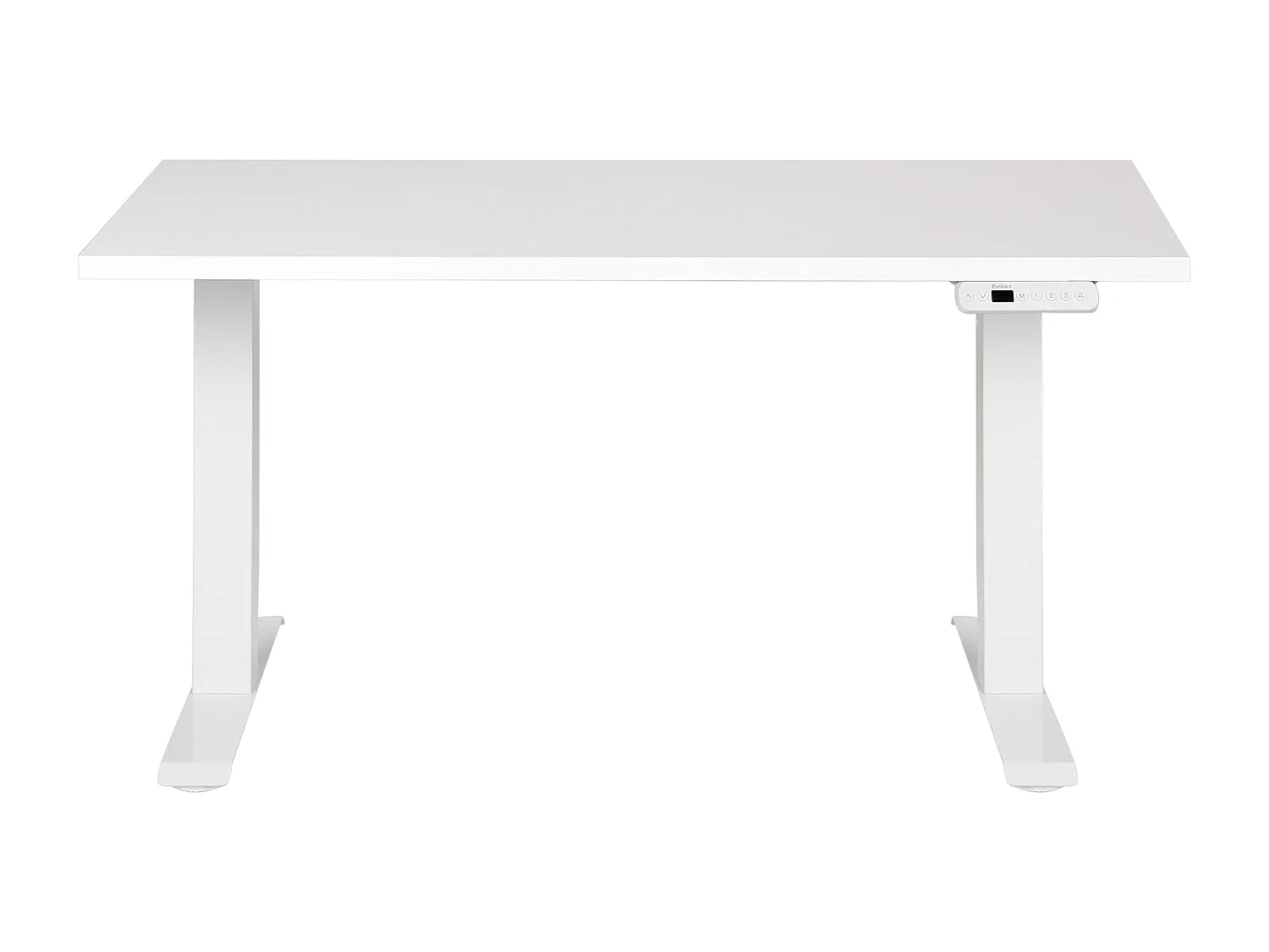 Scrivania regolabile elettricamente bianco 120 x 72 cm DESTINES