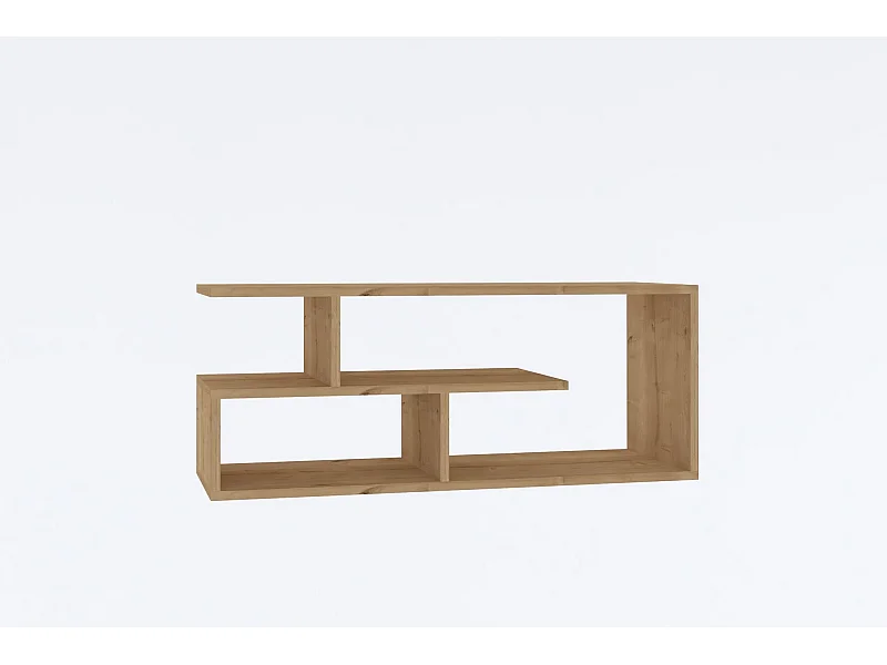 TV-Ständer – 100 cm x 40 cm x 29,6 cm – Saphir – Melaminbeschichtete Spanplatte