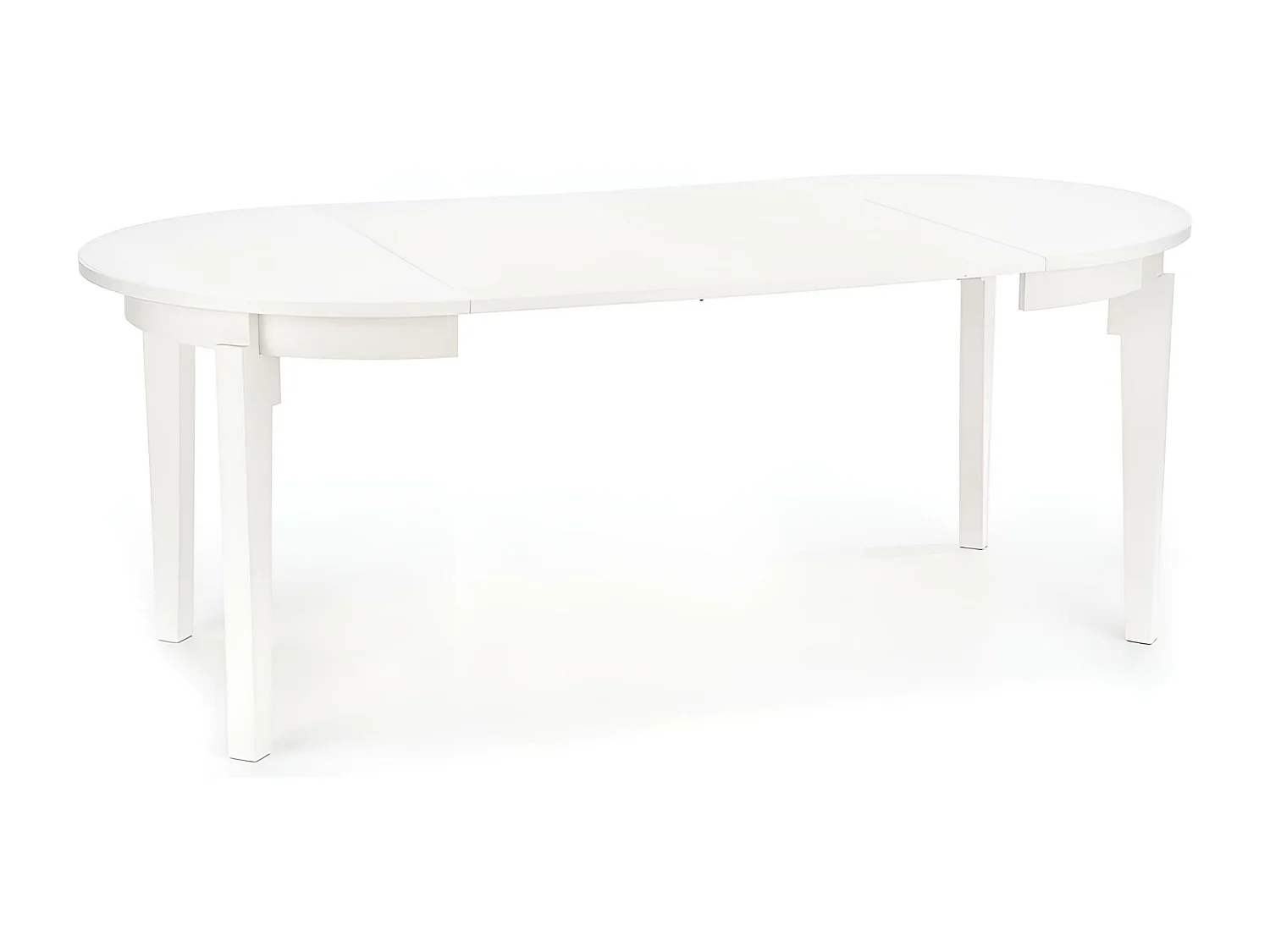 Table à manger Sorbus/Bois/Blanc