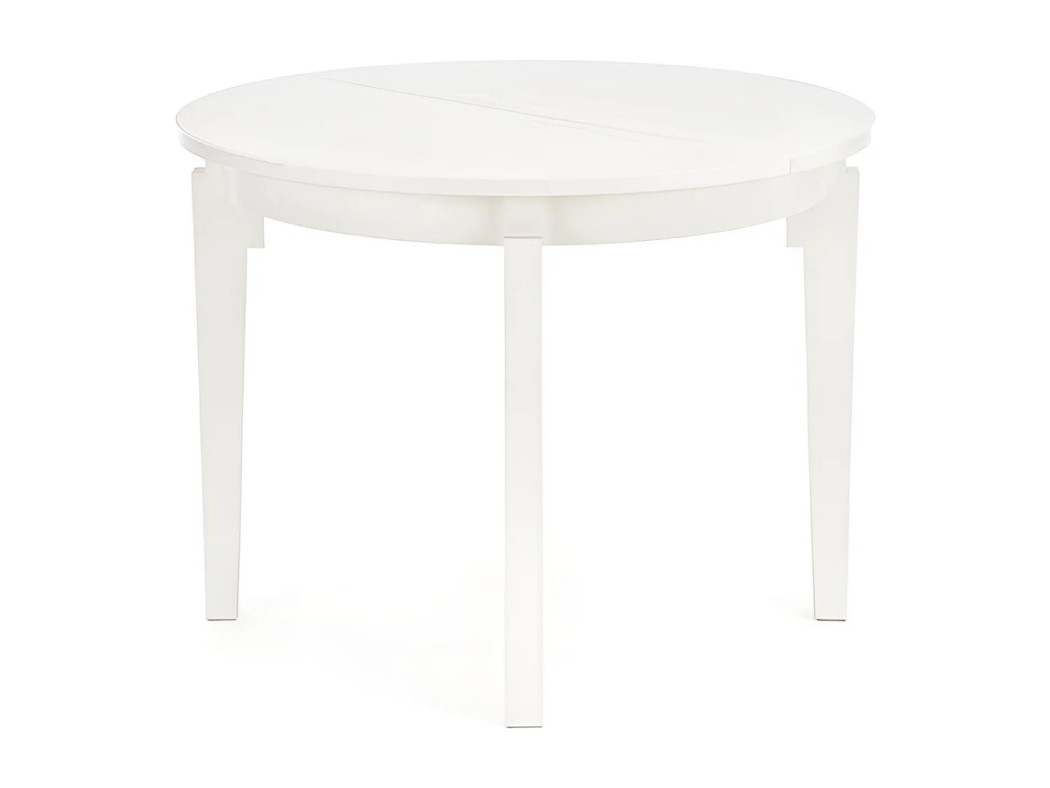 Table à manger Sorbus/Bois/Blanc