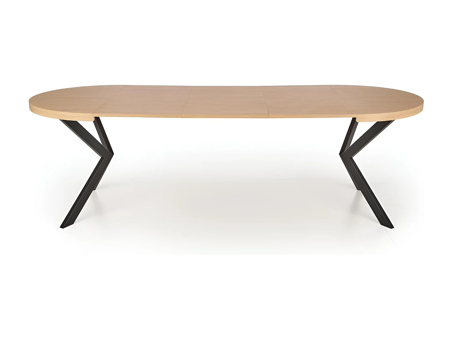 Esstisch Peroni Nero/MDF/Sonoma&Schwarz