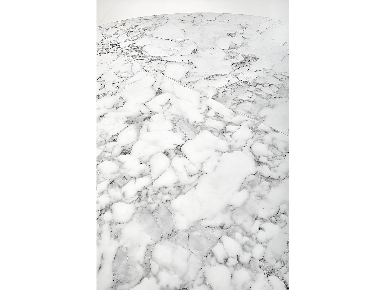 Esstisch Peroni/MDF/Weiss&Schwarz