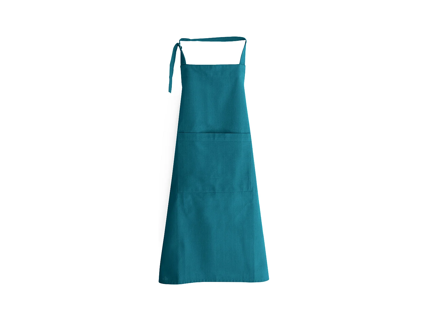 Tablier de cuisine coton 70x90cm collection YUCO bleu jade