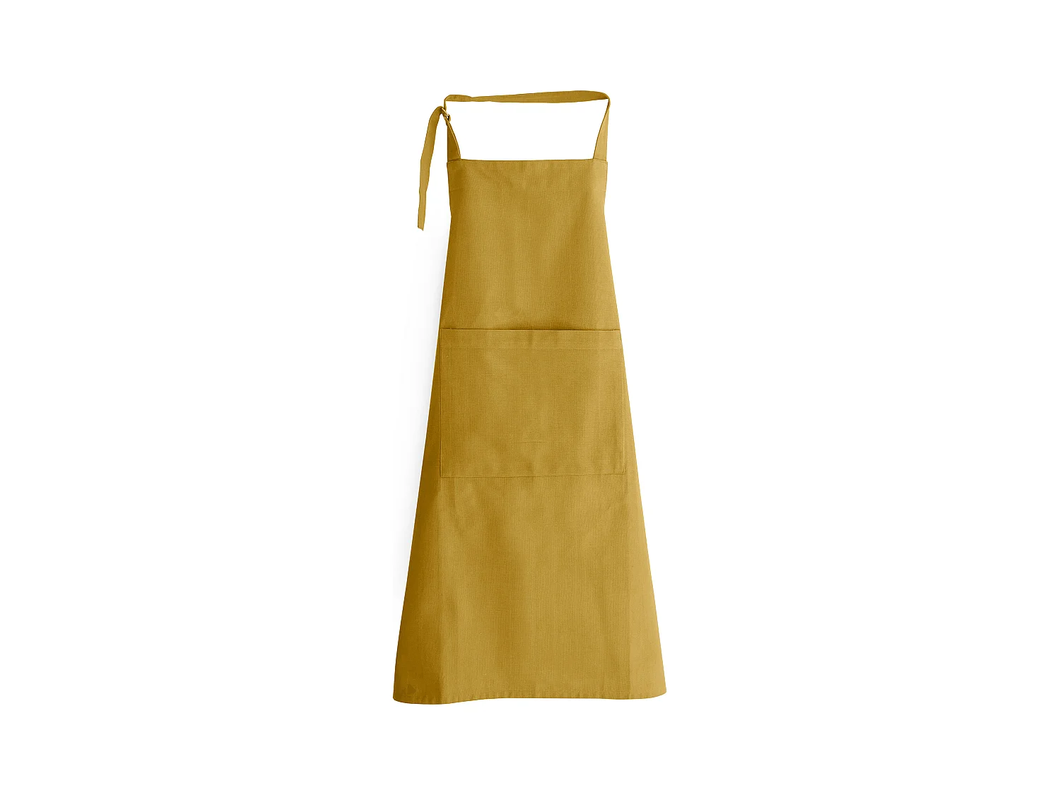 Tablier de cuisine coton 70x90cm collection YUCO jaune curry