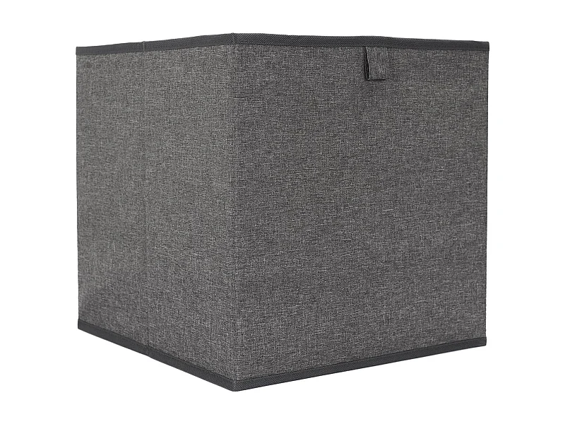 Cube de rangement 30x30x30 cm uni collection SIMPLY gris 27L