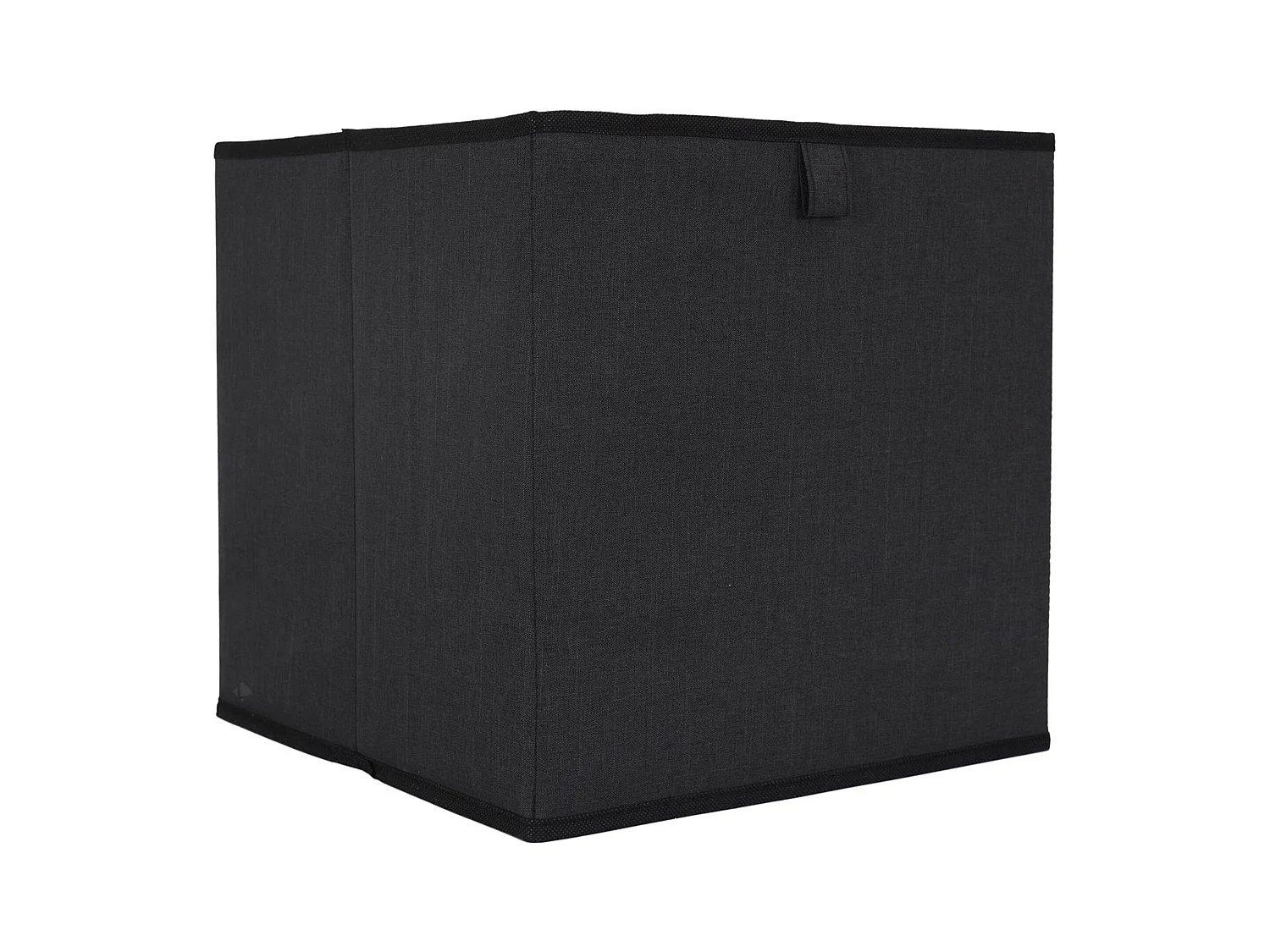 Cube de rangement 30x30x30 cm uni collection SIMPLY noir 27L