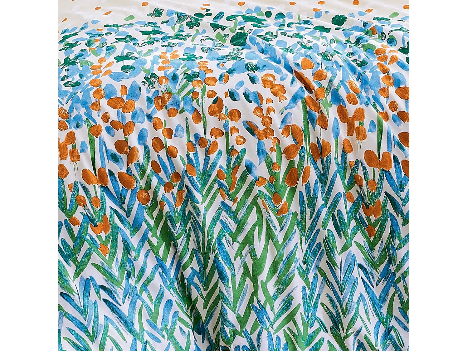 Parure de lit Evasion vert - Tradilinge 140x200