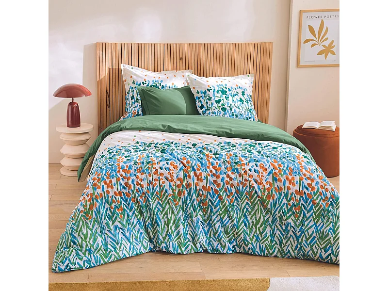 Juego de funda nórdica de estilo primaveral 260 x 240 cm