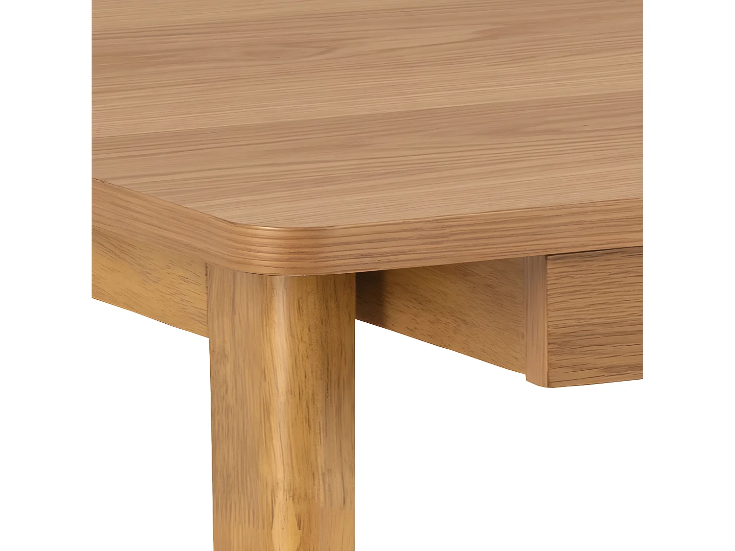 Tinamou - Bureau en bois avec tiroir L120cm - Bois clair