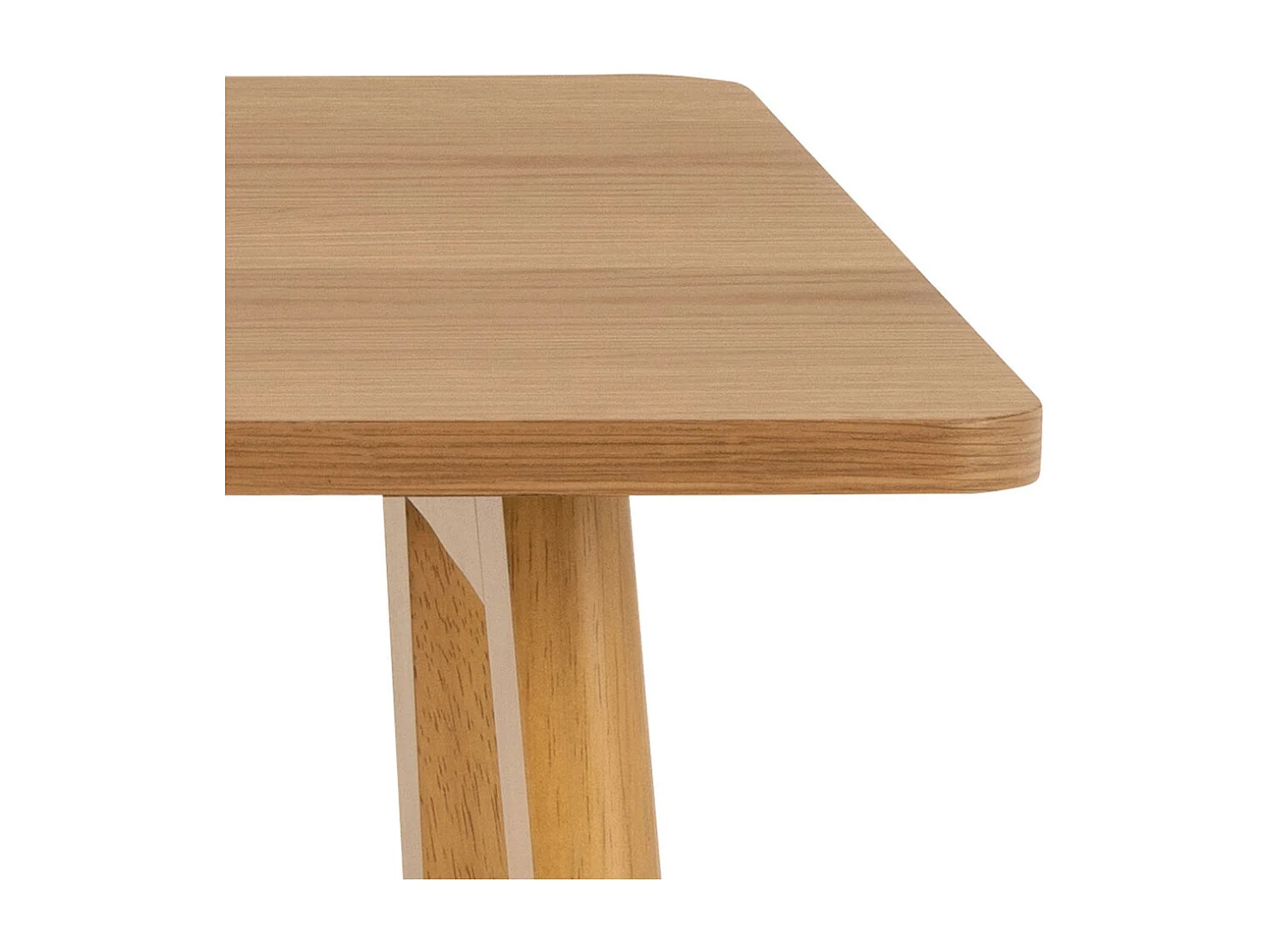 Tinamou - Bureau en bois avec tiroir L120cm - Bois clair